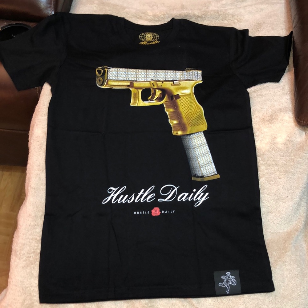 Hasta Muerte Black Mens Shirt